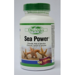 Sea Power (Complex din alge) -  pentru detoxifierea organismului, suportul digestiv si imunitar necesar